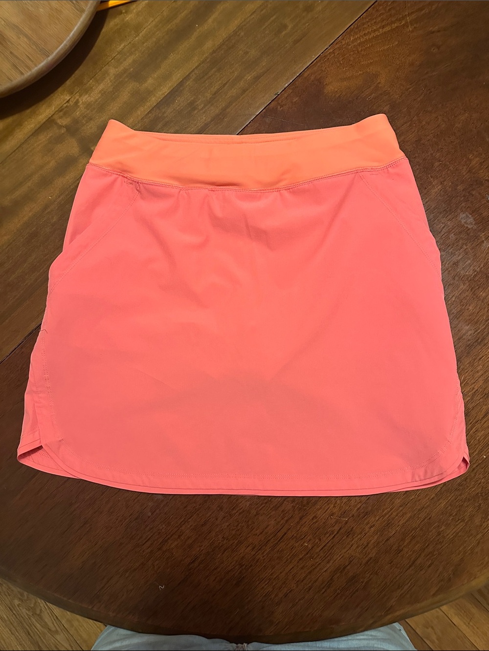 Lands' End Coral Athletic Skort- size 6